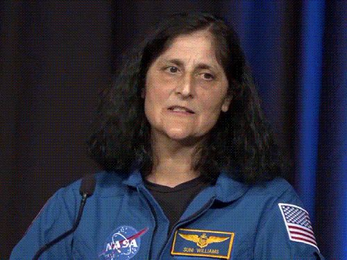 Sunita Williams tells Bhaskar, 'India is great, I'll visit soon'